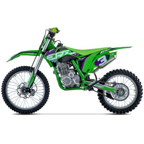 Motocross CRZ ERZ - 250cc ELITE 4T - 18"/21" - Verde