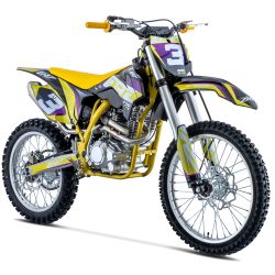 Motocross CRZ ERZ - 300cc ELITE 4T - 18"/21" - Jaune