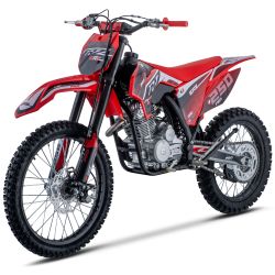 Motocross CRZ ERZ - 250cc PRO 4T - 18"/21" - Rouge