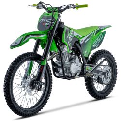 Motocross CRZ ERZ - 250cc PRO 4T - 18"/21" - Grün