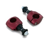 Pontets de guidon - Ø28,6mm - Motocross -Rouge