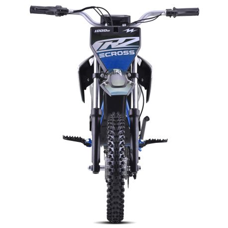 Dirt Bike électrique Enfant CRZ 1200W 36V E-Cross 10"/12" - Bleu