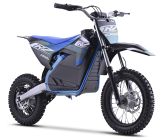 Dirt Bike électrique Enfant CRZ 1200W 36V E-Cross 10"/12" - Bleu