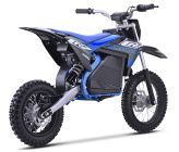 Dirt Bike électrique Enfant CRZ 1200W 36V E-Cross 10"/12" - Bleu