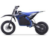 Dirt Bike électrique Enfant CRZ 1200W 36V E-Cross 10"/12" - Bleu