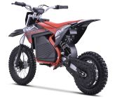 Electric Dirt Bike CRZ 1200W 36V for Kids, E-Cross, 10"/12" - Red