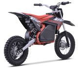 Dirt Bike électrique Enfant CRZ 1200W 36V E-Cross 10"/12" - Rouge