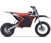 Electric Dirt Bike CRZ 1200W 36V for Kids, E-Cross, 10"/12" - Red