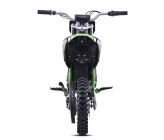 Electric Dirt Bike CRZ 1200W 36V for Kids, E-Cross, 10"/12" - Green