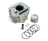 Kit cylindre/piston - Lifan 107cc/125cc Bull - 52mm