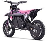 Pocket Bike électrique Enfant CRZ 800W E-Fury - Rose