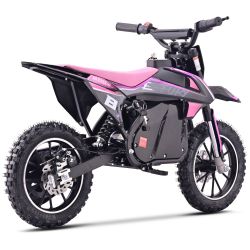 Pocket Bike électrique Enfant CRZ 800W E-Fury - Rose