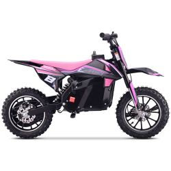 Pocket Bike électrique Enfant CRZ 800W E-Fury - Rose
