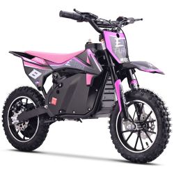 Pocket Bike électrique Enfant CRZ 800W E-Fury - Rose