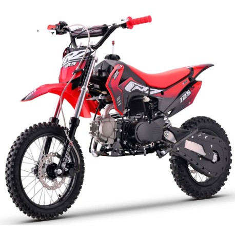 Pit Bike CRZ ROOKIE Semiautomática - 125cc - 12"/14" - Rojo
