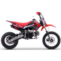 Pit Bike CRZ ROOKIE Semiautomática - 125cc - 12"/14" - Rojo