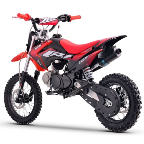 Pit Bike CRZ ROOKIE Semiautomática - 125cc - 12"/14" - Rojo