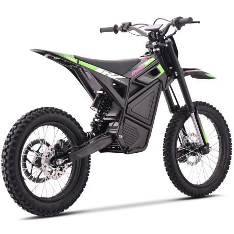 Motocross électrique CRZ - IRON XR - 10KW 72V35Ah - 17"/19" - Vert