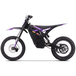 Motocross électrique CRZ - IRON XR - 10KW 72V35Ah - 17"/19" - Violet