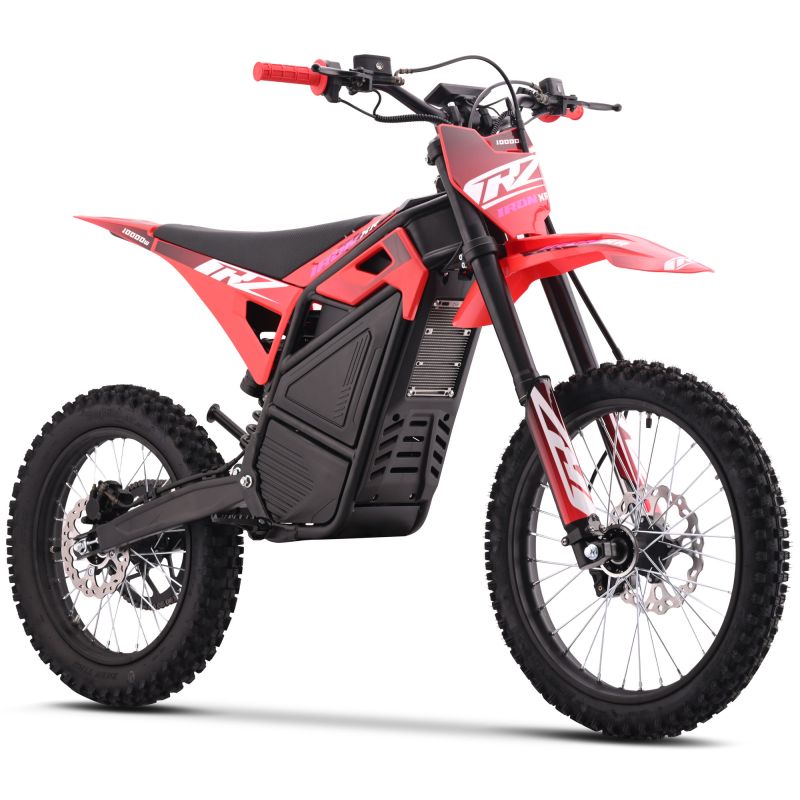 Motocross électrique CRZ - IRON XR - 10KW 72V35Ah - 17"/19" - Rouge