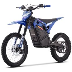 Motocross électrique CRZ - IRON XR - 7500W 72V31,5Ah - 17"/19" - Bleu