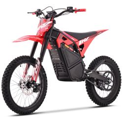Motocross électrique CRZ - IRON XR - 7500W 72V31,5Ah - 17"/19" - Rouge