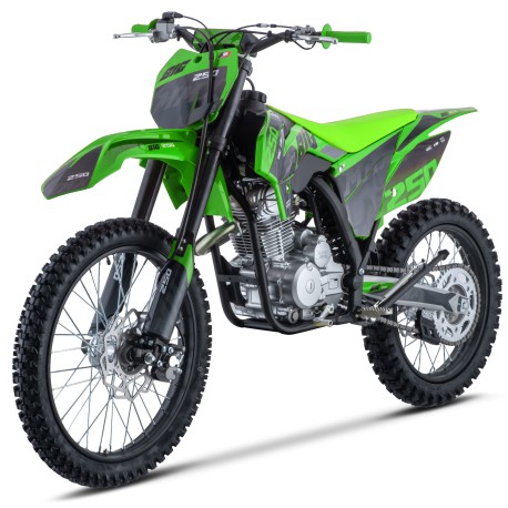 MotoCross Mini MX Big S 250cc 18"/21" - Green