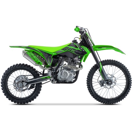 MotoCross Mini MX Big S 250cc 18"/21" - Verde - 2026
