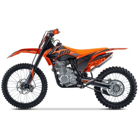 Mini MX Big S 250cc Motocross 18"/21" - Orange