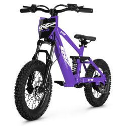Bici senza pedali elettrica - CRZ EX-16 36V 350W 5,2Ah - 16" - Viola