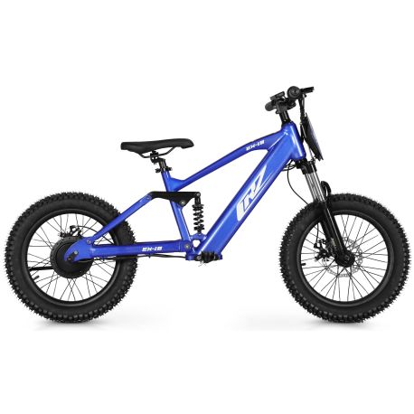 Bici senza pedali elettrica - CRZ EX - 36V 500W 7,8Ah - 18" - Blú