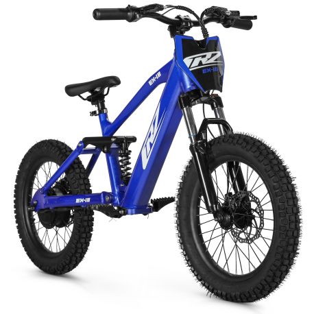 Bici senza pedali elettrica - CRZ EX - 36V 500W 7,8Ah - 18" - Blú