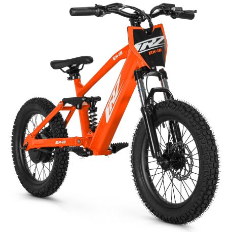 Draisienne électrique CRZ EX-18" 36V 500W 5,2Ah - Orange
