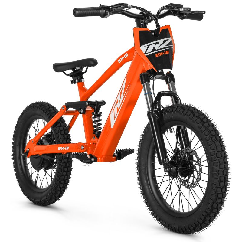 Bici senza pedali elettrica - CRZ EX - 36V 500W 7,8Ah - 18" - Blú