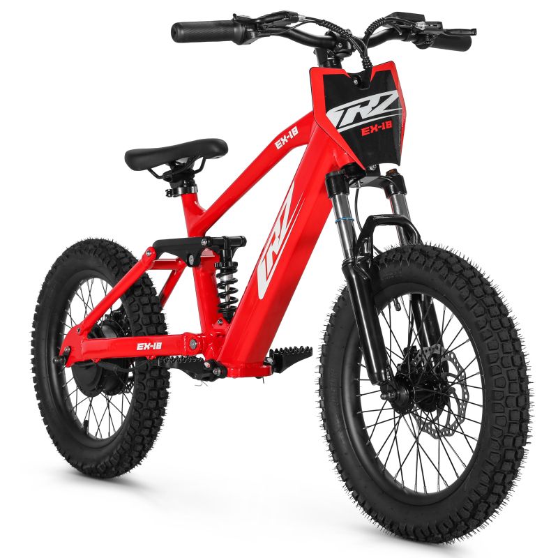 Draisienne électrique CRZ EX-18" - 36V 500W 5,2Ah - Rouge