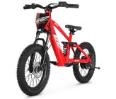 Bicicleta sin pedales eléctrica CRZ EX-18" - 36V 500W 7,8Ah - Rojo
