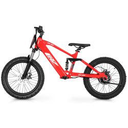 Bicicleta sin pedales eléctrica CRZ EX-R 20" 750w 36V 7,8Ah - Rojo