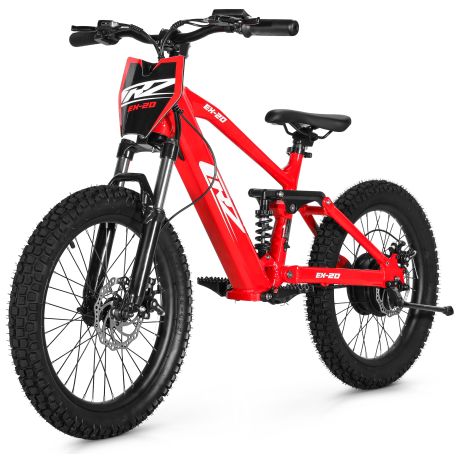 Draisiana elétrica CRZ EX-R 20" 750w 36V 7,8Ah - Vermelho