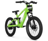 Bicicleta sin pedales eléctrica CRZ EX-R 20" 750w 36V 7,8Ah - Verde
