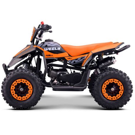 Pocket Quad CRZ Weely 49cc - Rosso