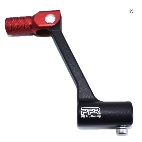 Pedale Cambio Offset ERZ 150/250cc - Nero/Rosso