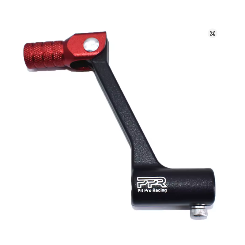 Pedale Cambio Offset ERZ 150/250cc - Nero/Rosso