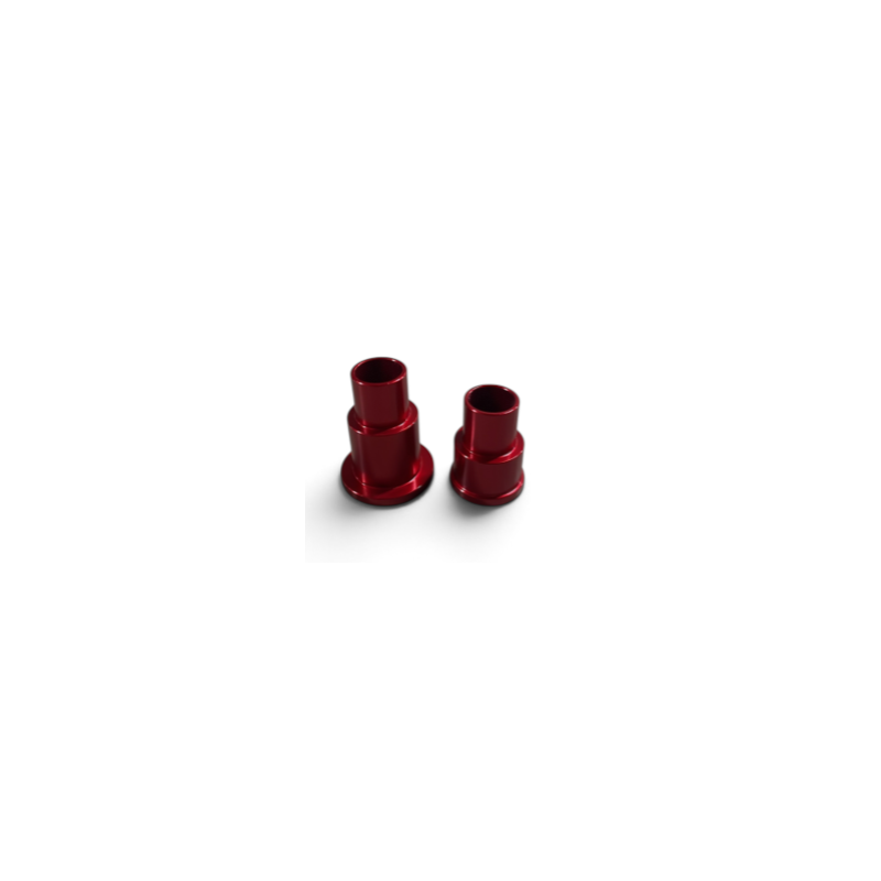 Red CNC Rear Wheel Spacers - Sur-Ron Light Bee X/S