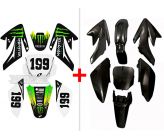 Pack Kit Monster Energy CRF70 (Deco+Plastique)