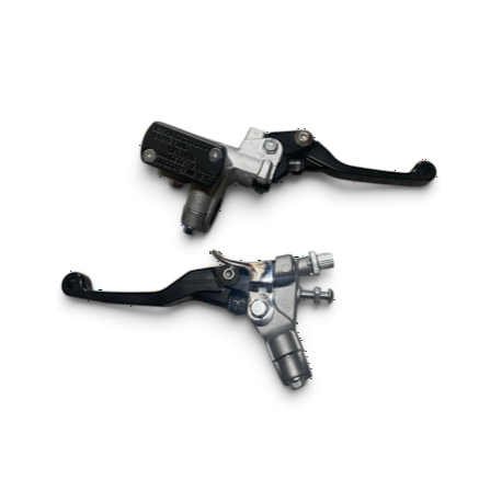 CNC Black Brake Master Cylinder + Clutch Lever Set