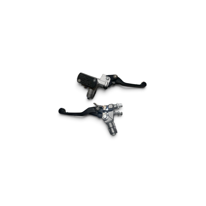 CNC Black Brake Master Cylinder + Clutch Lever Set