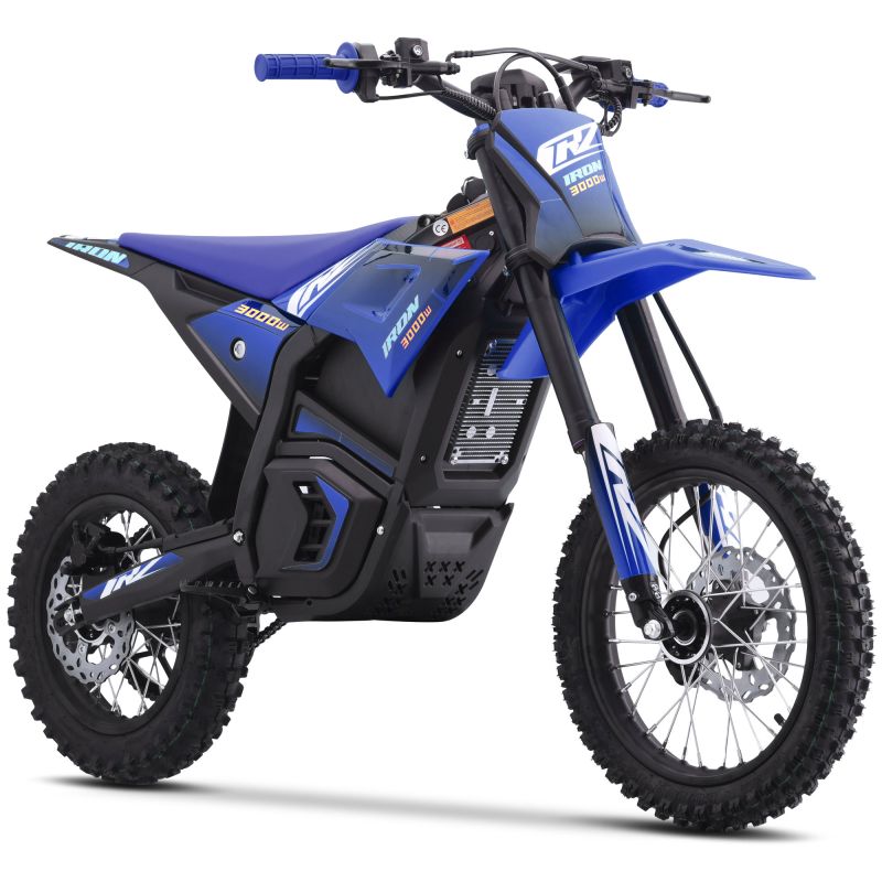 Dirt Bike eléctrica - CRZ IRON - 2500W 48v - 12"/14" - Azul