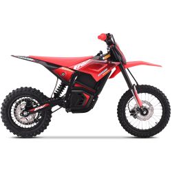 Dirt Bike électrique - CRZ IRON - 3000W 48v - 12"/14" - Rouge