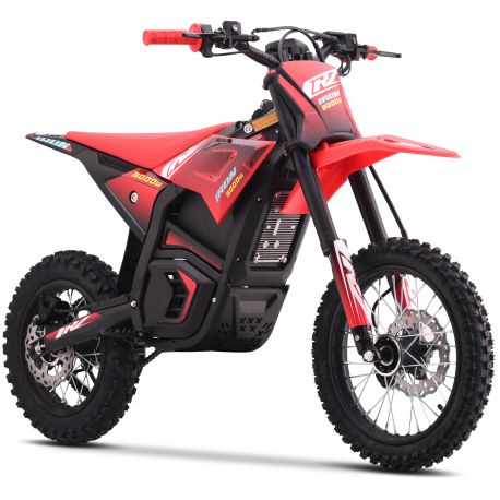 Dirt Bike électrique - CRZ IRON - 3000W 48v - 12"/14" - Rouge