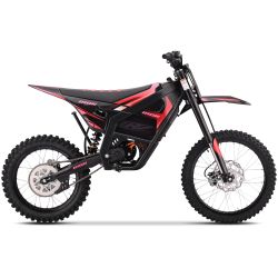 Motocross électrique CRZ - IRON XR - 12 000W 72V - 18"/21" - Rouge
